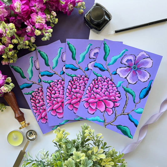 "The Belle of the Ball" Greeting Cards | Set of 4