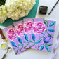 "Waiting on a Garden Bench" Greeting Cards | Set of 4